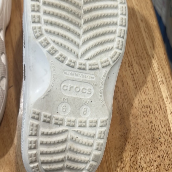 Crocs slides white size 8 - Picture 8 of 8